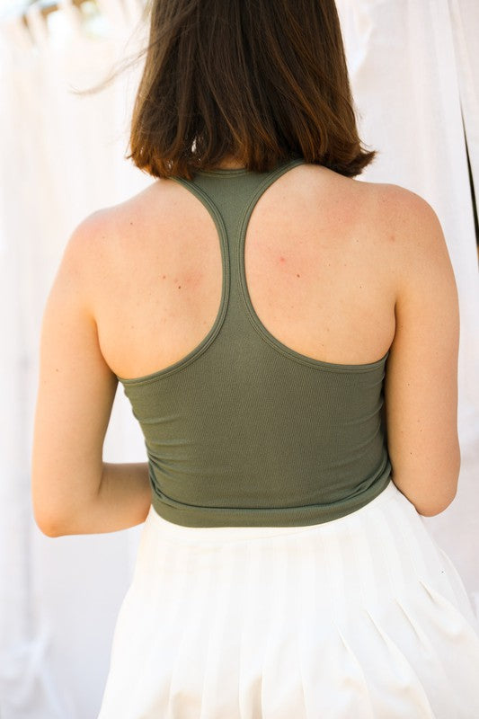 High Neck Tank Top