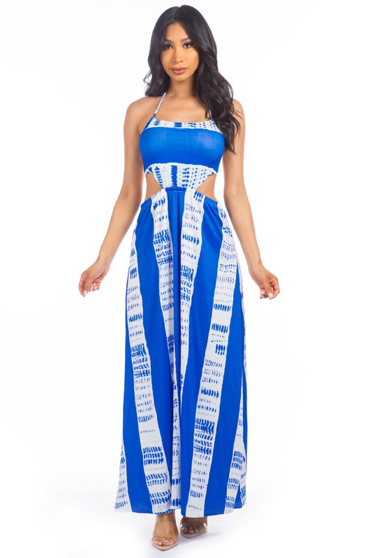 Summer Blue Maxi Dress