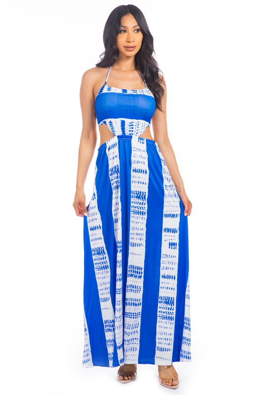 Summer Blue Maxi Dress