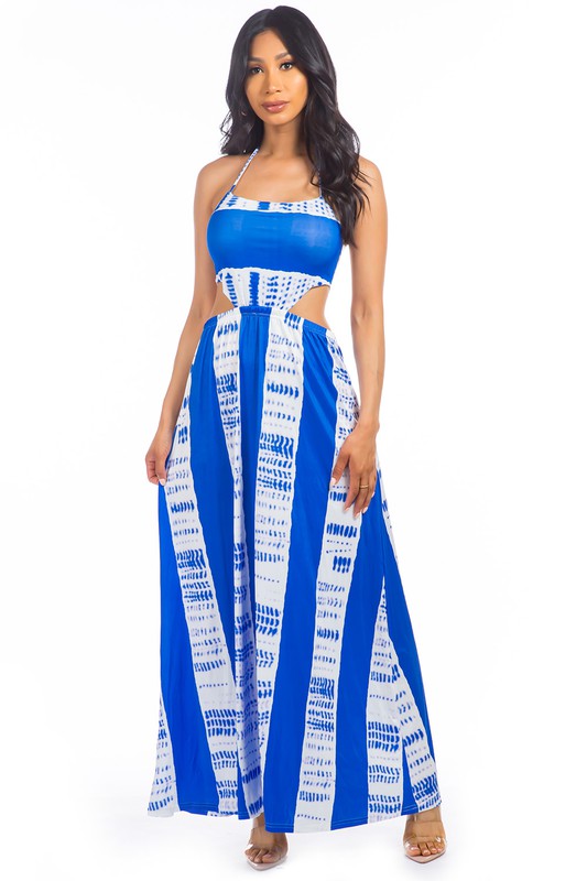 Summer Blue Maxi Dress