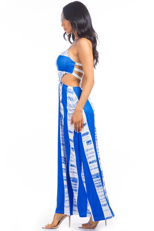 Summer Blue Maxi Dress