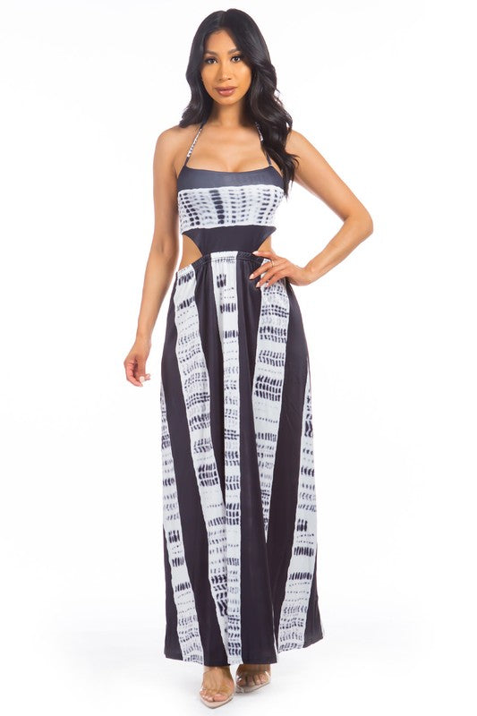 Summer Black Maxi Dress