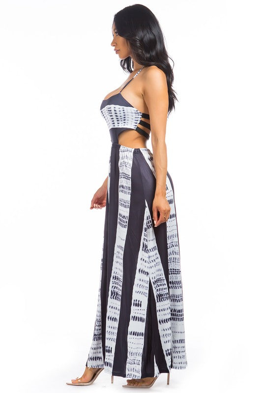 Summer Black Maxi Dress