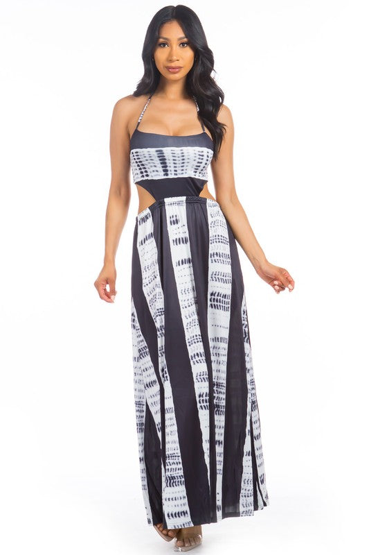 Summer Black Maxi Dress