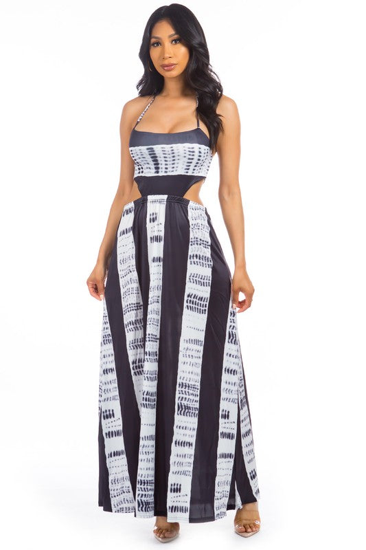 Summer Black Maxi Dress