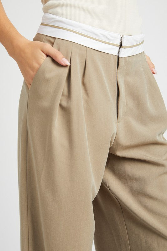 Waist Band Pants