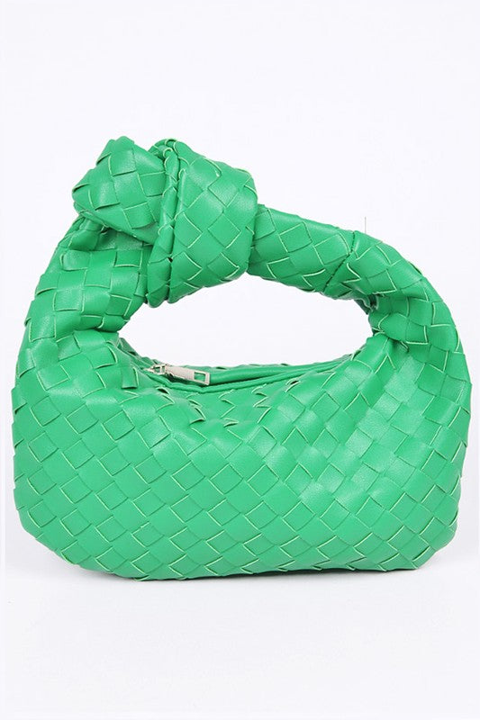 Braided Clutch Bag