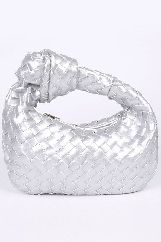 Braided Clutch Bag