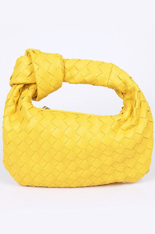 Braided Clutch Bag