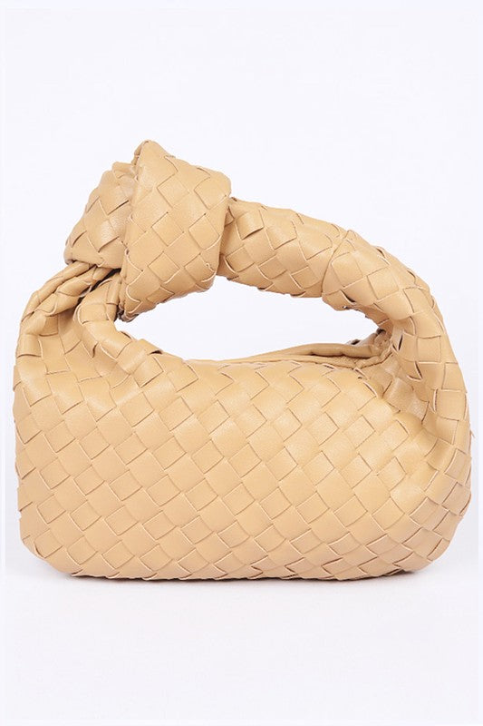Braided Clutch Bag