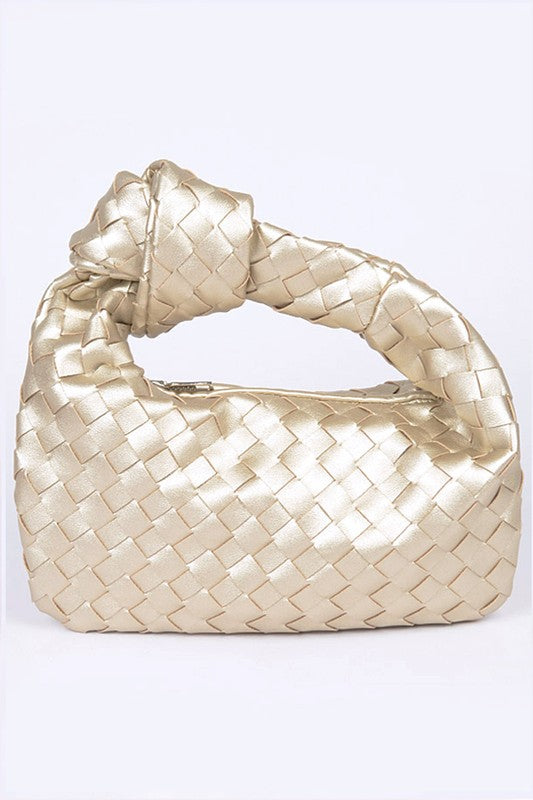 Braided Clutch Bag