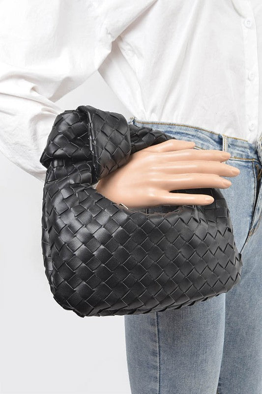 Braided Clutch Bag