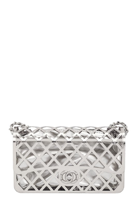 Metal Crossbody Bag