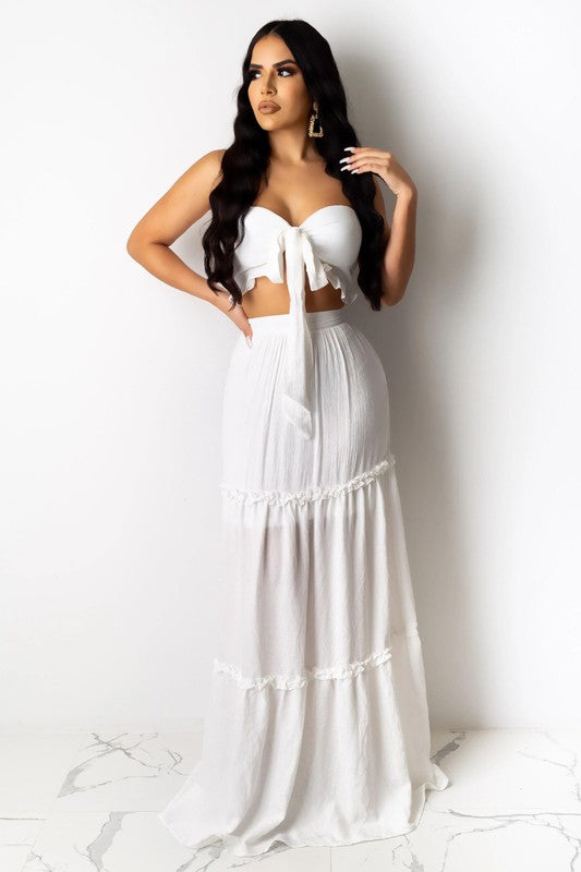 Take Me To Dinner Skirt Set