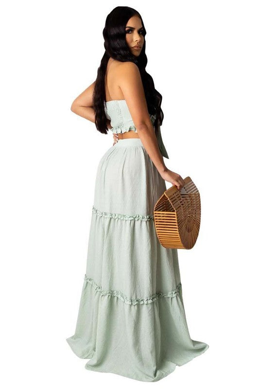 Take Me To Dinner Skirt Set