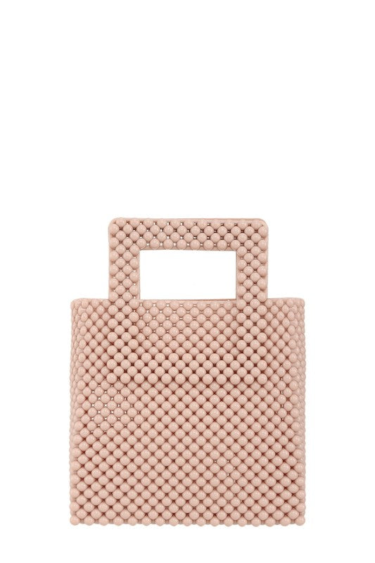 Bead Tote Handbag
