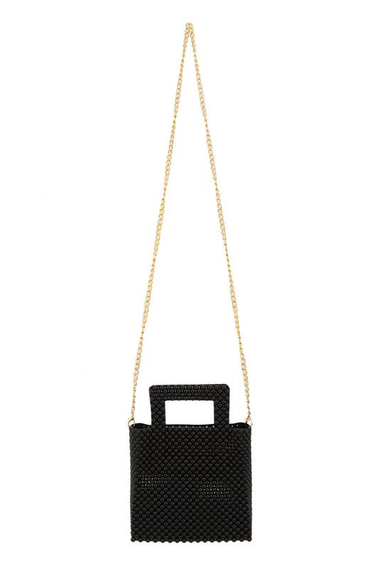 Bead Tote Handbag