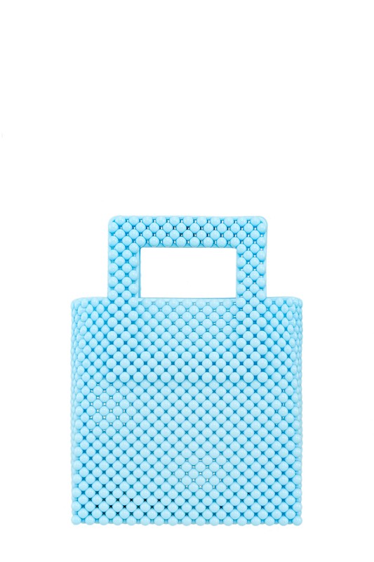 Bead Tote Handbag