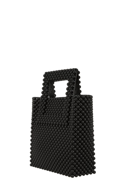 Bead Tote Handbag