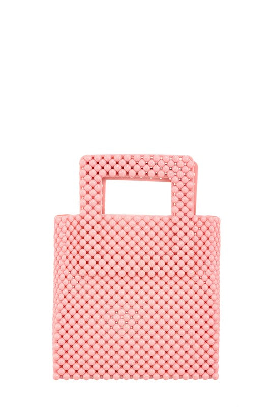 Bead Tote Handbag