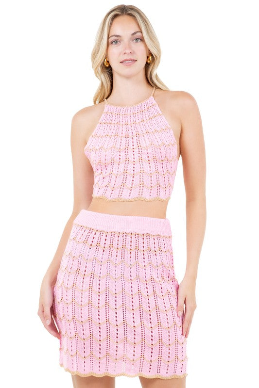 Brunch Two Piece Skirt Set