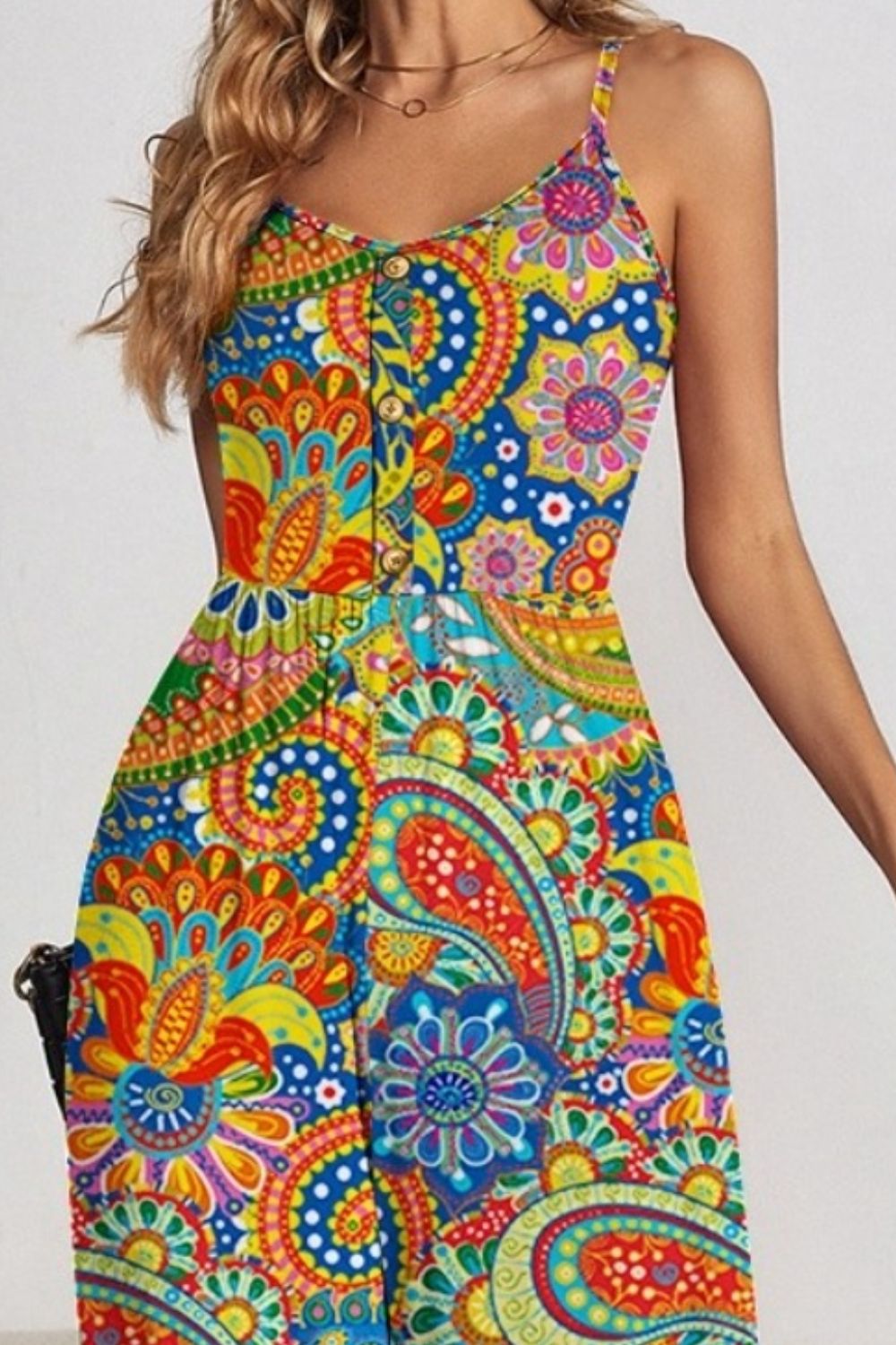 Floral Wide Leg Jumpsuit