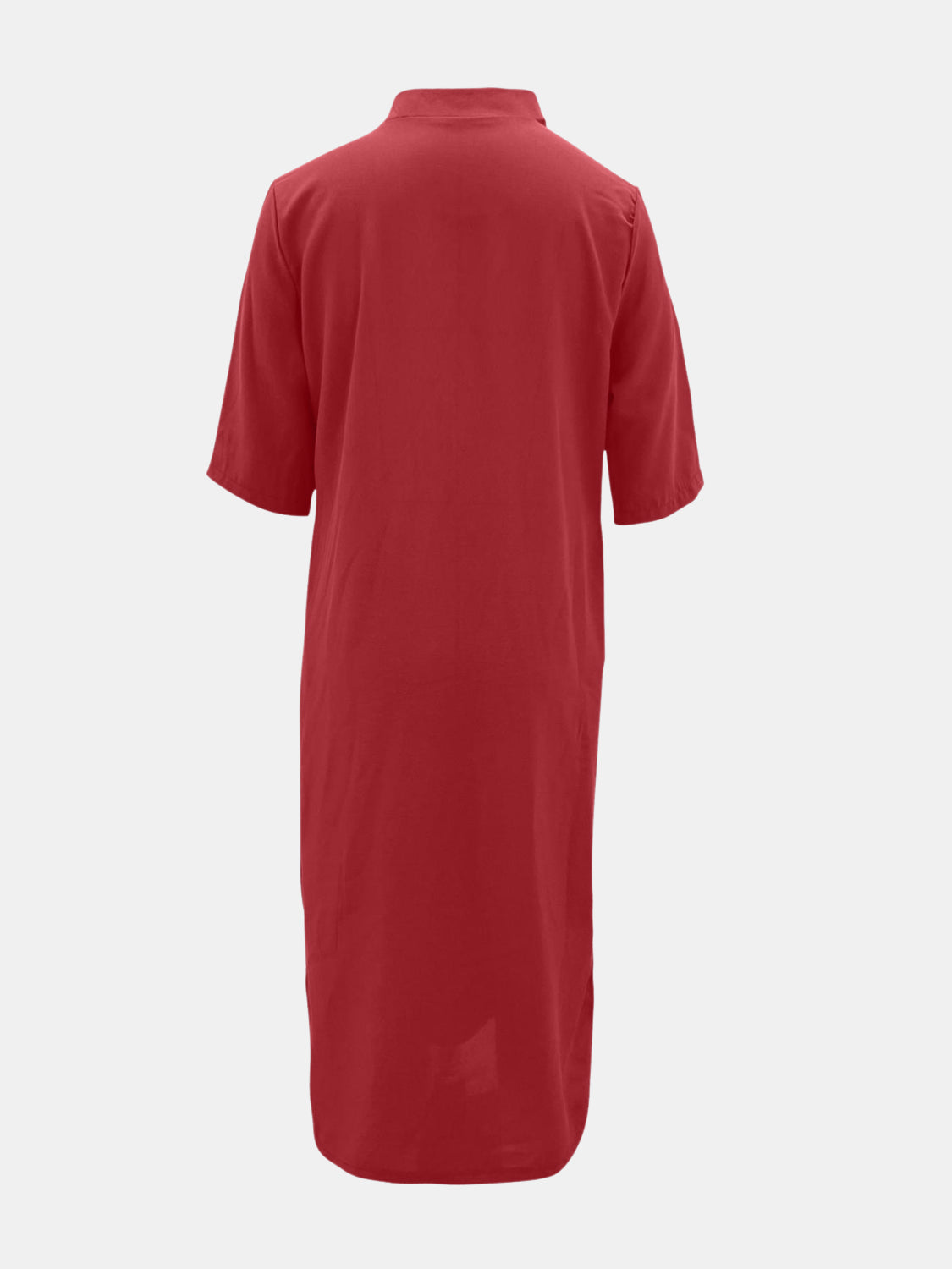 Half Sleeve Midi Dress