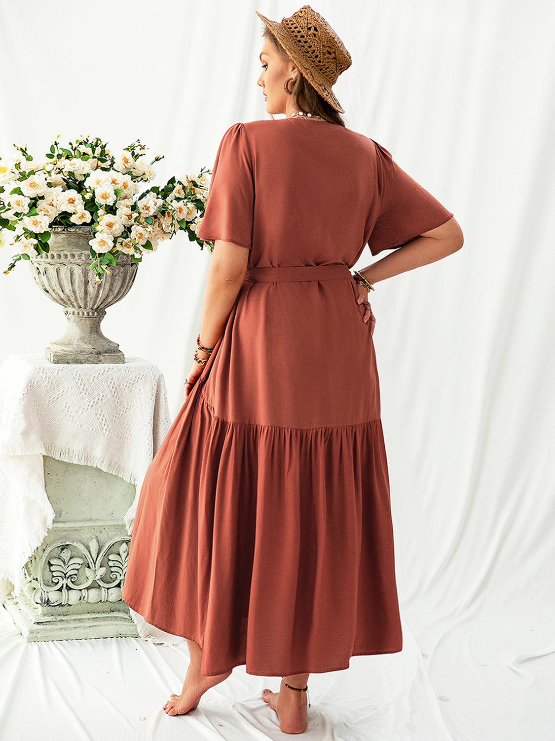 Plus Size Midi Dress