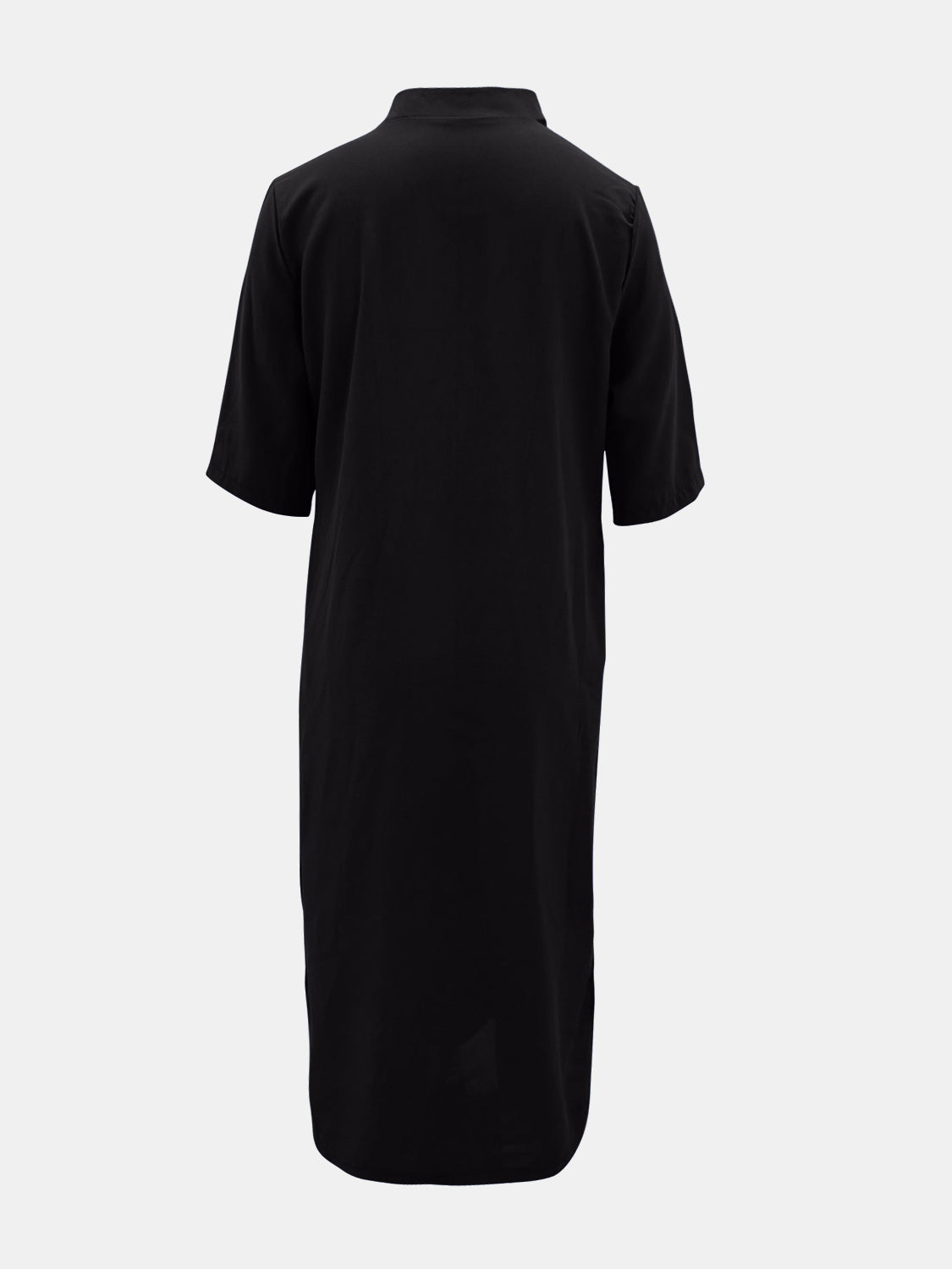 Half Sleeve Midi Dress