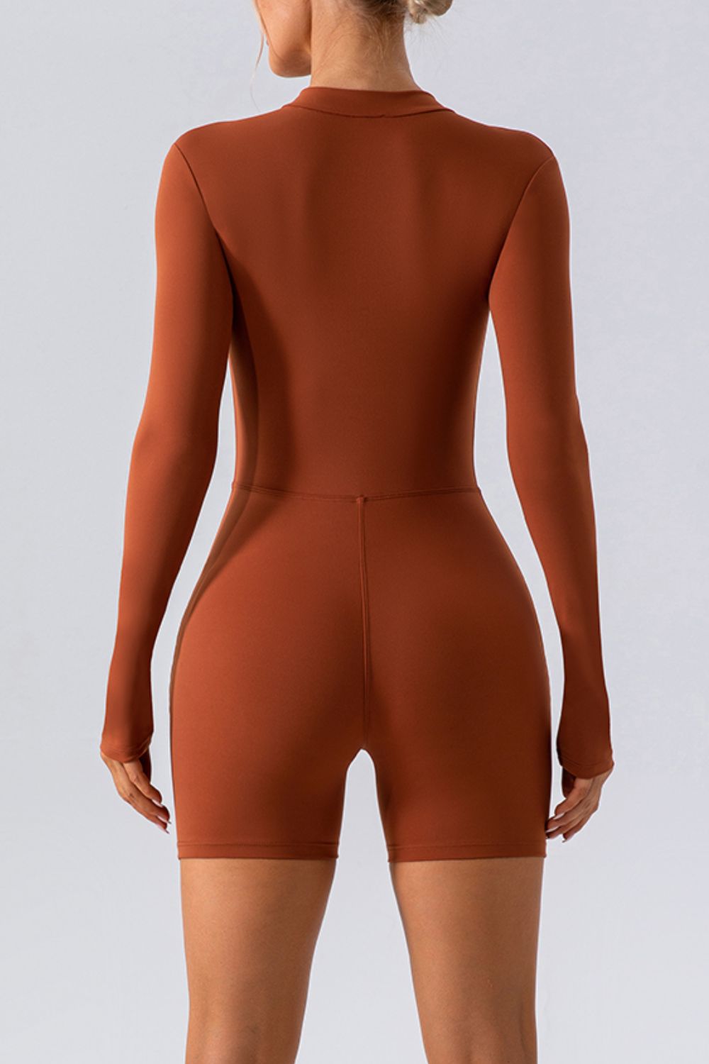 Half Zip Romper