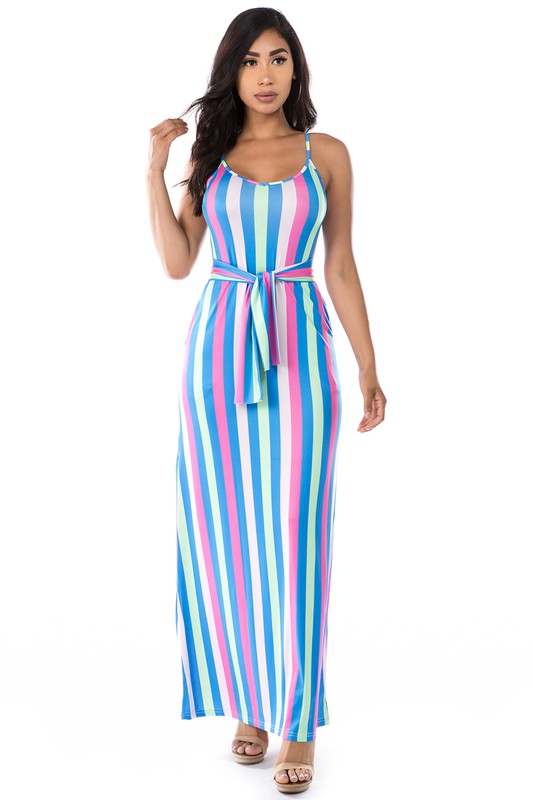 Colorful Maxi Dress