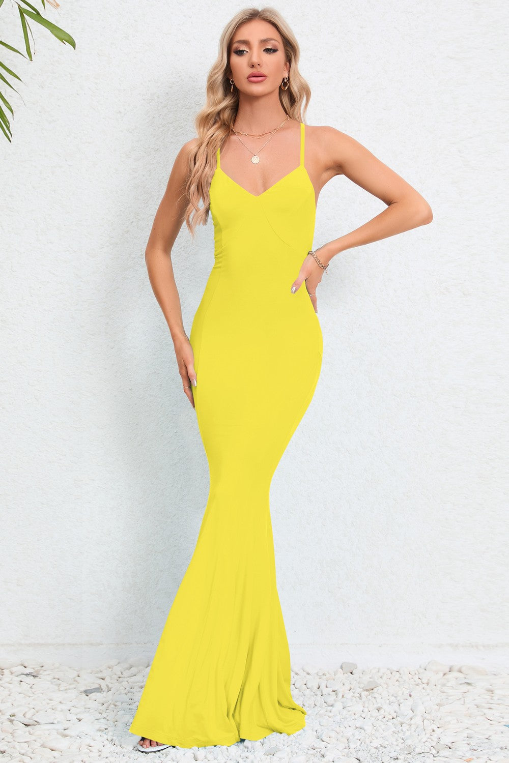 Fishtail Maxi Dress