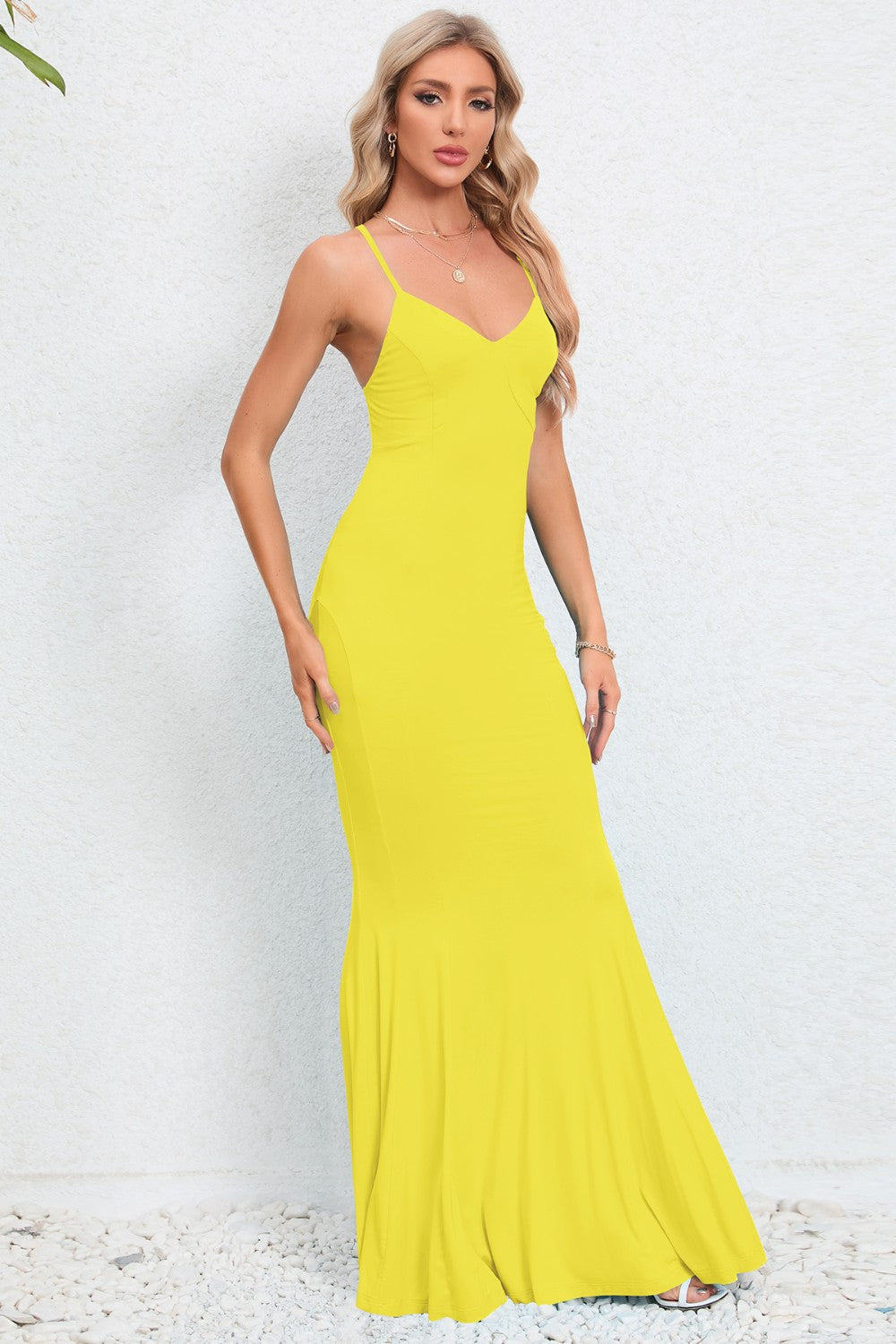 Fishtail Maxi Dress